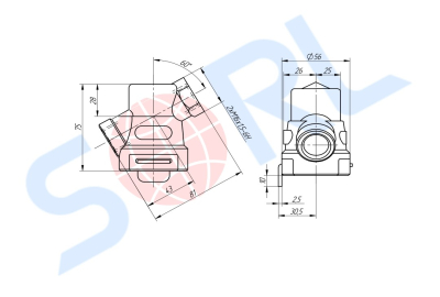 Фильтр магистральный M16x1.5 DAF (4325000210)